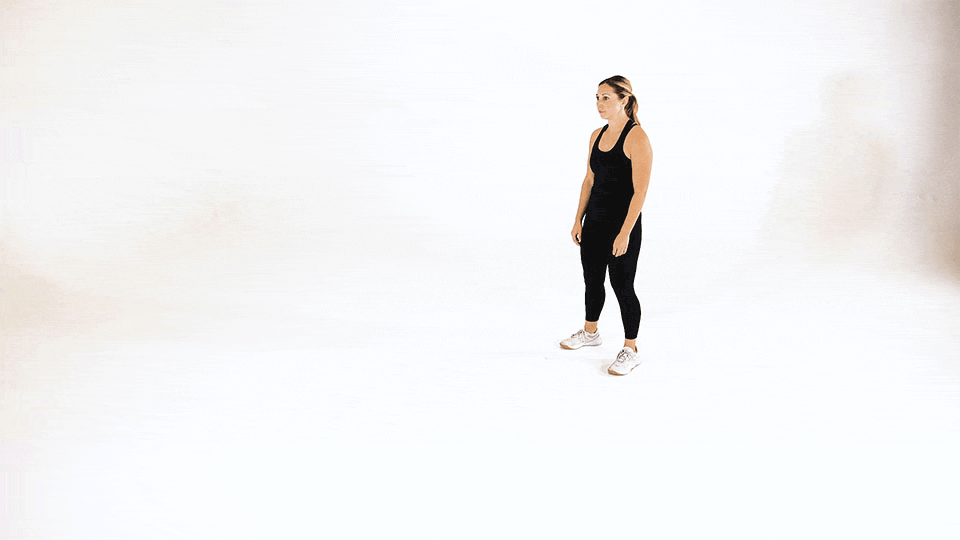 Standing Broad Jump to Stick